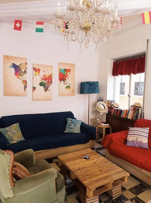 Vintage Flat Malaga Lägenhet Exteriör bild