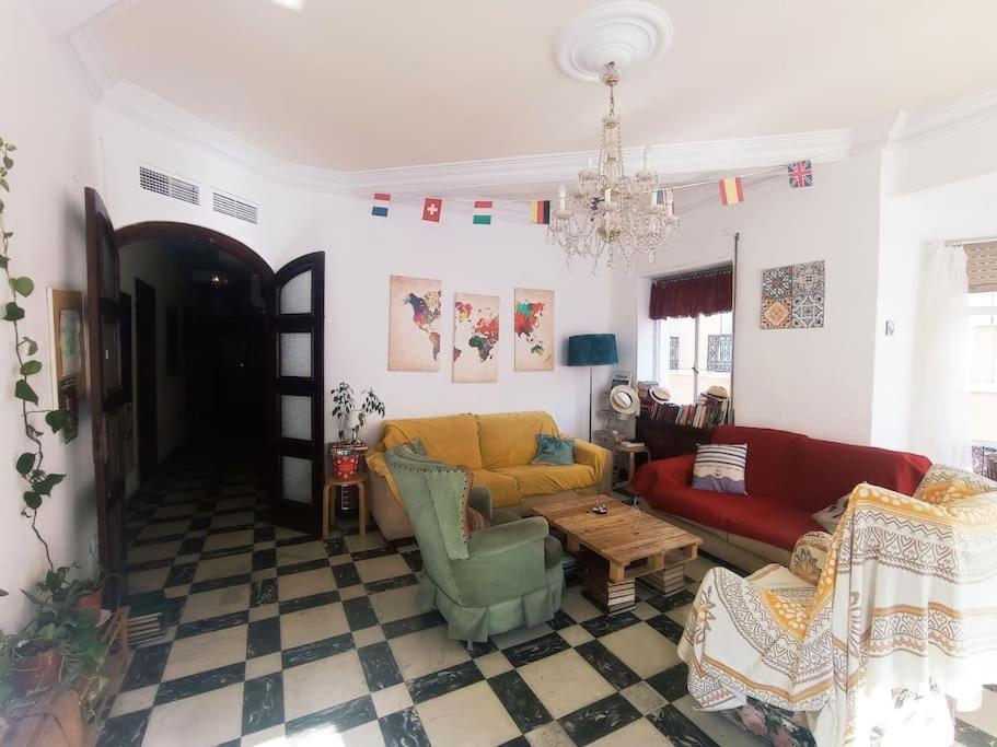 Vintage Flat Malaga Lägenhet Exteriör bild